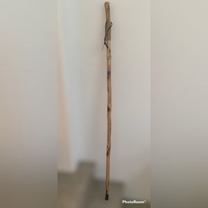 Lake Tahoe Engraved Hard Pine Wood Walking Stick